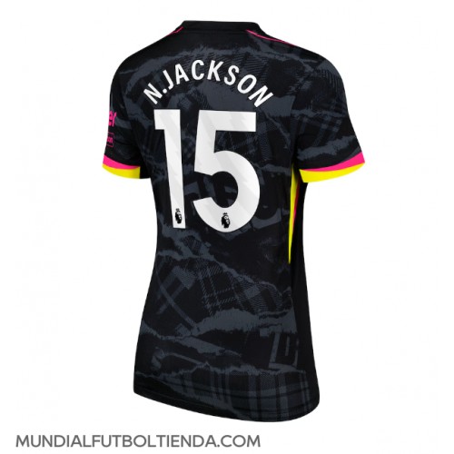 Camiseta Chelsea Nicolas Jackson #15 Tercera Equipación Replica 2024-25 para mujer mangas cortas